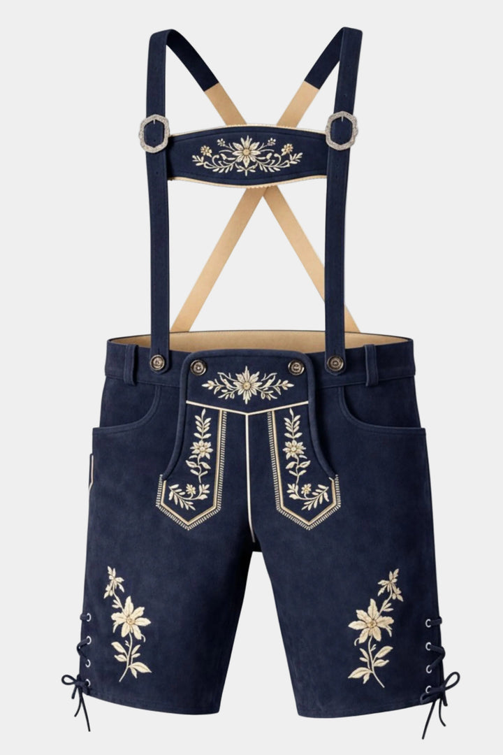 Adenauer Lederhosen in Blue
