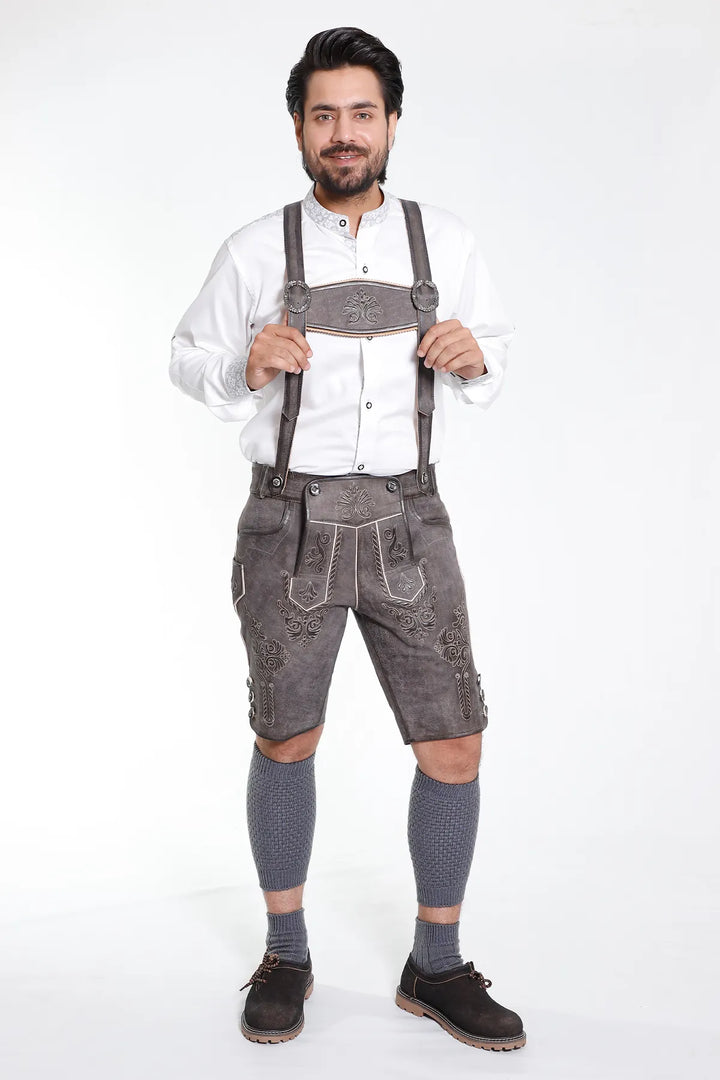 Trachten Short Lederhosen Classic Black